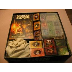 Horreur à Arkham: La Malédiction du Pharaon Noir Contenu