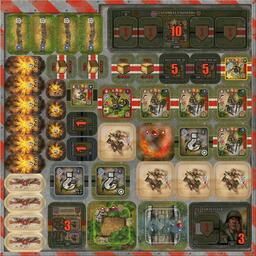 Heroes of Normandie: Big Red One Edition - Bloody Omaha Tuiles