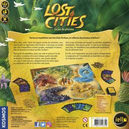 Lost Cities: Le Jeu de Plateau Back