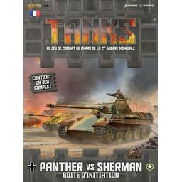 TANKS: Panther vs Sherman - Boîte d'Initiation Cover