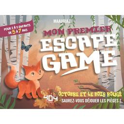 Mon Premier Escape Game: Octobre et le Bois Rouge Cover
