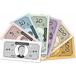 Monopoly: Rick and Morty Français Billets