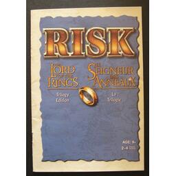 Risk: Le Seigneur des Anneaux - La Trilogie Livret