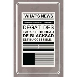 Blacksad: Le Jeu d'Enquête Carte