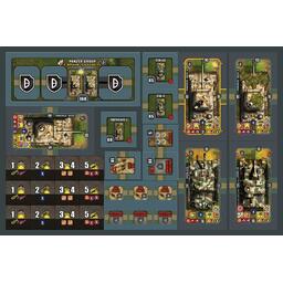 Heroes of Normandie: Reinforcement-GE 21eme PZ Tuiles