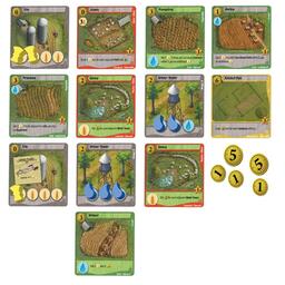 Le Temps des Moissons Cartes