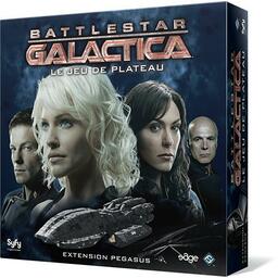 Battlestar Galactica: Le Jeu de Plateau - Pegasus Cover 3d