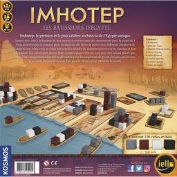 Imhotep: Les Bâtisseurs d'Egypte Back
