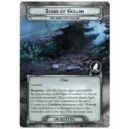 Le Seigneur des Anneaux: Le Jeu de Cartes - À la Poursuite de Gollum Carte