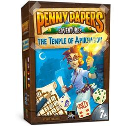 Penny Papers Adventures: The Temple of Apikhabou Cover 3d