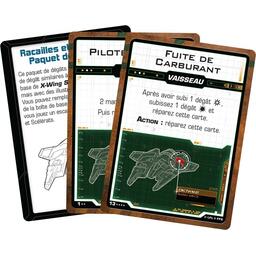 Star Wars: X-Wing - Racailles et Scélérats - Paquet de Dégâts Cartes