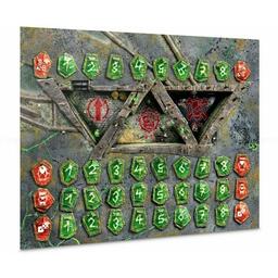 Blood Bowl: The Game of Fantasy Football - Skaven and Dwarf Pitch Eclate