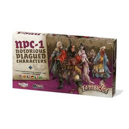 Zombicide: Black Plague - NPC-1 - Notorious Plagued Characters Cover 3d