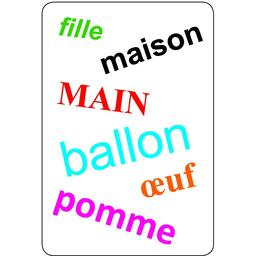 Tam Tam: Français Carte