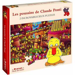 Les Poussins de Claude Ponti Cover 3d