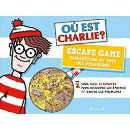 Escape Game: Où est Charlie ? Disparition au Pays des Pyramides Cover
