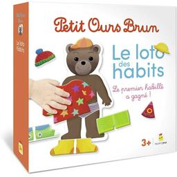 Petit Ours Brun: Le Loto des Habits Cover 3d