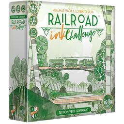 Railroad Ink: Challenge - Vert Luxuriant Cover 3d