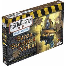 Escape Room: Le Jeu - Puzzle Aventure - Le Baron, La Sorcière & Le Voleur Cover 3d
