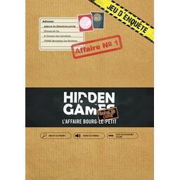 Hidden Game: Affaire n°1 - L'Affaire Bourg-Le-Petit Cover
