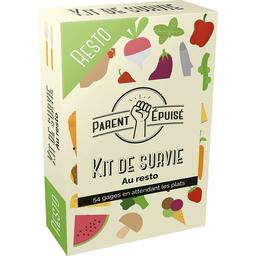 Parent Épuisé: Kit de Survie - Au Resto Cover 3d