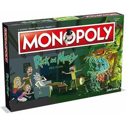 Monopoly: Rick and Morty Français Cover 3d