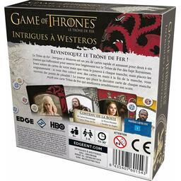 Le Trône de Fer: Intrigues à Westeros Back 3d