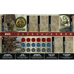 Blood Rage: Extension 5ème Joueur Plateau Joueur