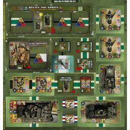 Heroes of Normandie: US 4th Armored Division Tuiles