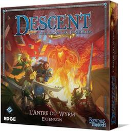 Descent: Voyages Dans les Ténèbres (Seconde Édition) - L'Antre du Wyrm Cover 3d