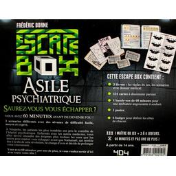 Escape Box: Asile Psychiatrique Back