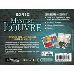Escape Box: Mystère au Louvre Back