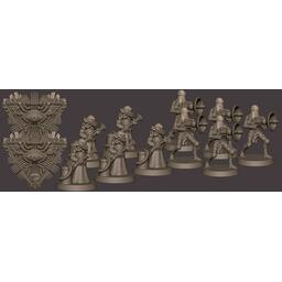 Requiem: Chevalier Vampire - Archéologistes Figurines
