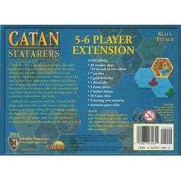 Catan: Seafarers - 5-6 Player 2007 Back