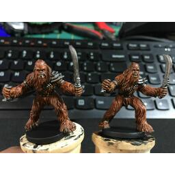Star Wars: Assaut sur l'Empire - Guerriers Wookies Figurines