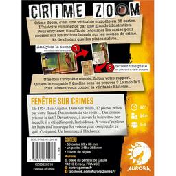 Crime Zoom: Fenêtres sur Crimes Back