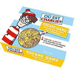 Escape Game: Où est Charlie ? Disparition au Pays des Pyramides Cover 3d