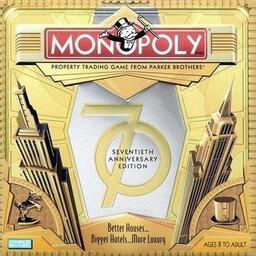 Monopoly: 70th Anniversary Edition Cover