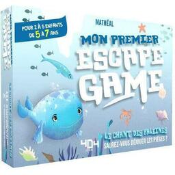 Mon Premier Escape Game: Le Chant des Baleines Cover 3d