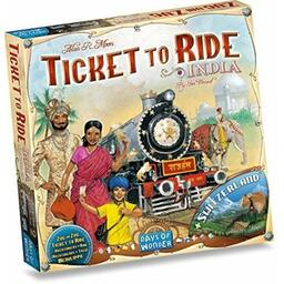 Les Aventuriers du Rail: Map Collection 2 - India & Switzerland Cover 3d