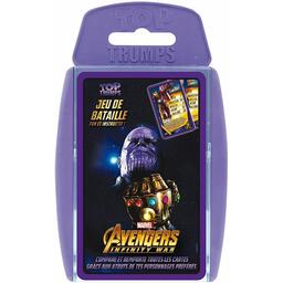 Top Trumps: Jeu de Bataille - Avengers Infinity War Cover 3d