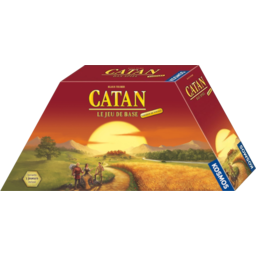 Catan: Le Jeu de Base - Version de Voyage Cover Transparent