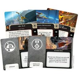 Star Wars: X-Wing - Chasseur Royal Naboo N-1 Cartes