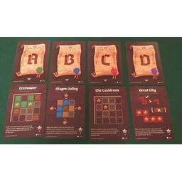 Cartographers: Une Épopée dans l'Univers de Roll Player Cartes