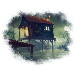 Horreur à Arkham: Le Jeu de Cartes - La Malédiction du Rougarou Artwork