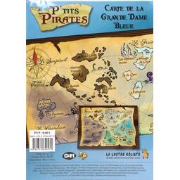 P'tits Pirates: Carte de la Grande Dame Bleue Cover