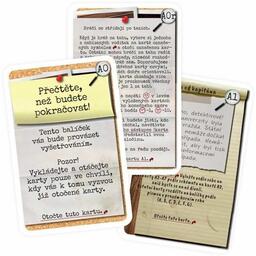 Pocket Détective: Meurtre à l'Université Cartes