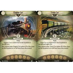 Horreur à Arkham: Le Jeu de Cartes - L'Express du Comté d'Essex Cartes