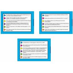 Trivial Pursuit: Édition Île-de-France Cartes