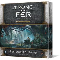 Le Trône de Fer: Le Jeu de Cartes - Les Loups du Nord Cover 3d
